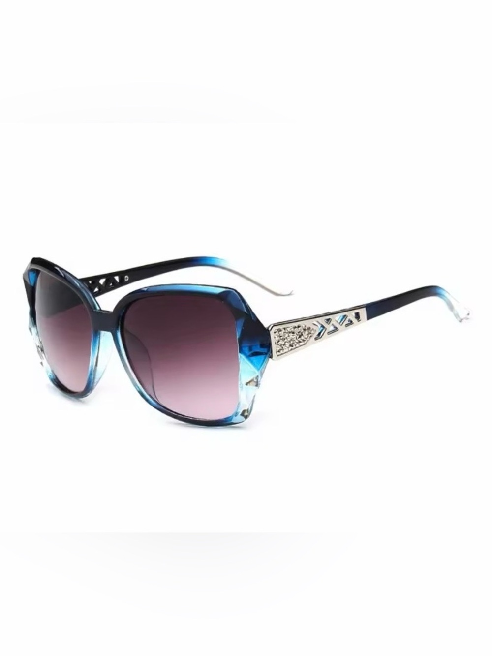 Blue Gradient Stylish Women's Sunglasses
